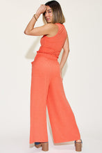 Load image into Gallery viewer, Sets -Basic Bae Ribbed Tank and Wide Leg Pants Set