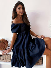 Load image into Gallery viewer, Dress - BBPro Ruffled Off-Shoulder Dress - 7 Colors