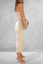 Load image into Gallery viewer, Dress - BBPro Slit Tube Midi Dress - 10 Color Options
