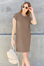 Load image into Gallery viewer, Dress - Basic Bae T-Shirt Dress with Pockets