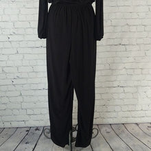 Load image into Gallery viewer, Emma & Michelle Size M Black 3/4 Sleeve Jumpsuit