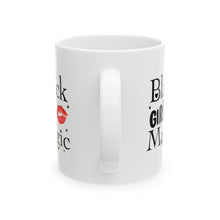 Load image into Gallery viewer, Black Girl Magic Red Ceramic Mug, (11oz, 15oz)