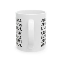 Load image into Gallery viewer, Silhouette Ceramic Mug, (11oz, 15oz)