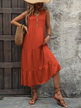 Load image into Gallery viewer, Dress - BBPro Collection Casual Tiered Midi Dress