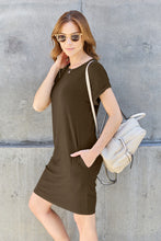 Load image into Gallery viewer, Dress - Basic Bae T-Shirt Dress with Pockets