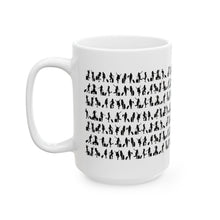 Load image into Gallery viewer, Silhouette Ceramic Mug, (11oz, 15oz)