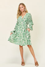 Load image into Gallery viewer, Dress - Double Take Balloon Sleeve Dress