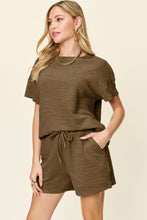 Load image into Gallery viewer, Sets - Double Take T-Shirt and Drawstring Shorts Set