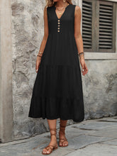 Load image into Gallery viewer, Dress - BBPro Collection Casual Tiered Midi Dress