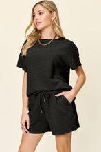 Load image into Gallery viewer, Sets - Double Take T-Shirt and Drawstring Shorts Set