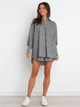 Load image into Gallery viewer, Sets - BBPro Collection Pinstriped Shorts Set