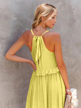 Load image into Gallery viewer, Dress - BBPro Ruffled Tiered Maxi Dress with Pockets