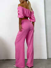 Load image into Gallery viewer, Sets - BBPro Off Shoulder Pants Set