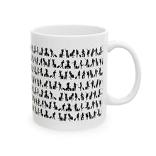 Load image into Gallery viewer, Silhouette Ceramic Mug, (11oz, 15oz)