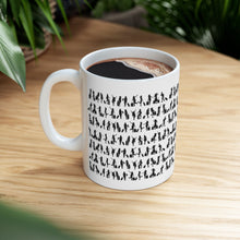 Load image into Gallery viewer, Silhouette Ceramic Mug, (11oz, 15oz)