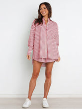 Load image into Gallery viewer, Sets - BBPro Collection Pinstriped Shorts Set