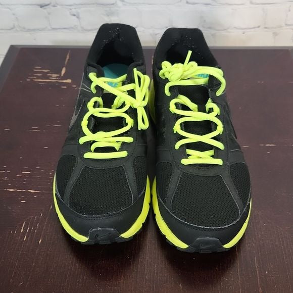 Women's Size 13 Nike Lime Green and Black Running Shoes/Sneakers