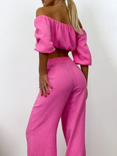 Load image into Gallery viewer, Sets - BBPro Off Shoulder Pants Set