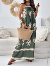 Load image into Gallery viewer, Dress - BBPro Printed Spaghetti Strap Maxi Dress