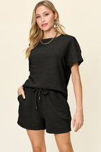 Load image into Gallery viewer, Sets - Double Take T-Shirt and Drawstring Shorts Set