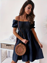 Load image into Gallery viewer, Dress - BBPro Ruffled Off-Shoulder Dress - 7 Colors