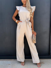 Load image into Gallery viewer, Jumpsuit - BBPro Ruffled Cap Sleeve Jumpsuit