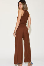 Load image into Gallery viewer, Sets -Basic Bae Ribbed Tank and Wide Leg Pants Set