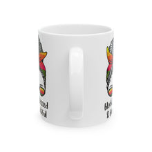 Load image into Gallery viewer, Black, Blessed, and Beautiful Ceramic Mug, (11oz, 15oz)