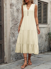 Load image into Gallery viewer, Dress - BBPro Collection Casual Tiered Midi Dress