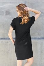 Load image into Gallery viewer, Dress - Basic Bae T-Shirt Dress with Pockets