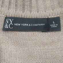 Load image into Gallery viewer, New York and Company Size L Off-The-Shoulder Sweater Dress