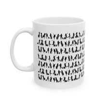 Load image into Gallery viewer, Silhouette Ceramic Mug, (11oz, 15oz)