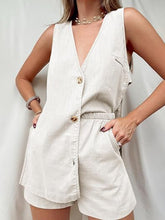 Load image into Gallery viewer, Sets - BBPro Sleeveless Button Down and Shorts Set