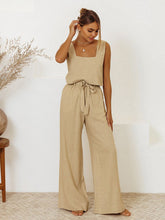 Load image into Gallery viewer, Set - BBPro Square Neck Sleeveless Pants Set
