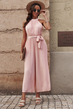 Load image into Gallery viewer, Jumpsuit - BBPro Grecian Neck Sleeveless Jumpsuit