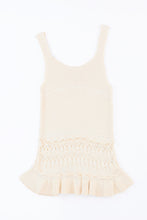 Load image into Gallery viewer, Tops - BBPro Openwork Pleated Tank