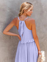 Load image into Gallery viewer, Dress - BBPro Ruffled Tiered Maxi Dress with Pockets