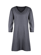 Load image into Gallery viewer, Dress - BBPro V-Neck Half Sleeve Dress - 4 Color Options