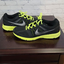 Load image into Gallery viewer, Women&#39;s Size 13 Nike Lime Green and Black Running Shoes/Sneakers
