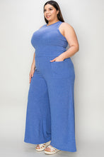 Load image into Gallery viewer, Sets -Basic Bae Ribbed Tank and Wide Leg Pants Set
