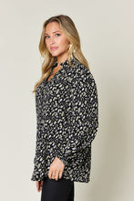 Load image into Gallery viewer, Top - Double Take Leopard Long Sleeve Blouse