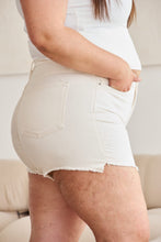 Load image into Gallery viewer, Jeans/Shorts - RFM High Waist Off White Denim Shorts
