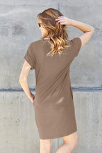 Load image into Gallery viewer, Dress - Basic Bae T-Shirt Dress with Pockets