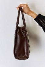 Load image into Gallery viewer, Bag - David Jones Argyle Pattern PU Leather Handbag