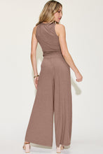 Load image into Gallery viewer, Sets -Basic Bae Ribbed Tank and Wide Leg Pants Set