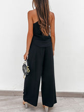 Load image into Gallery viewer, Set- BBPro Spaghetti Strap Wide Leg Pants Set