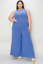 Load image into Gallery viewer, Sets -Basic Bae Ribbed Tank and Wide Leg Pants Set