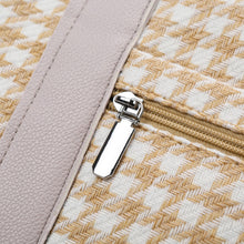Load image into Gallery viewer, Bags - Houndstooth Canvas Travel Bag
