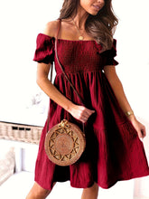 Load image into Gallery viewer, Dress - BBPro Ruffled Off-Shoulder Dress - 7 Colors
