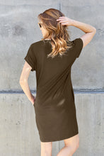 Load image into Gallery viewer, Dress - Basic Bae T-Shirt Dress with Pockets